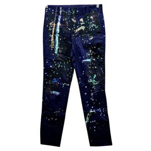 H&M Skinny‎ Fit Paint Splatter Pants US 30R